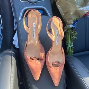 Manolo kitten heels